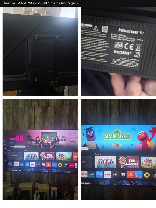 TV HISENSE 65 4k Smart
