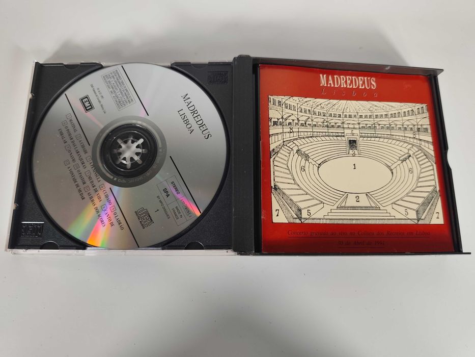 Madredeus - Lisboa (Ao Vivo no Coliseu dos Recreios 1991) CD Duplo