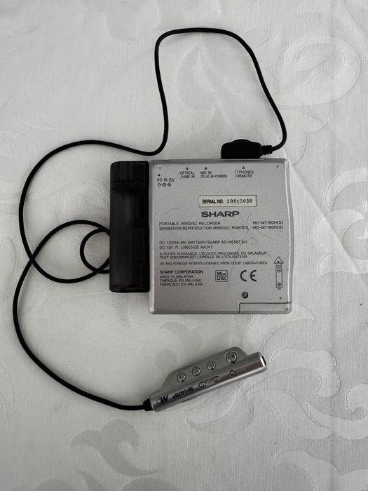 Mini disc sharp MD-MT190485432747455293441