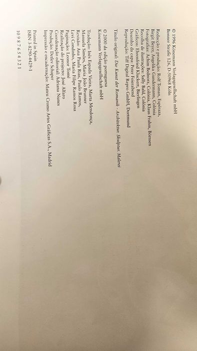 O Românico: Arquitectura, Escultura e Pintura de Rolf Toman