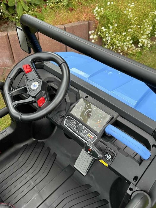 Auto na akumulator Samochód Farmer 4×4 12v Pilot Skóra Wywrotka 6 kół