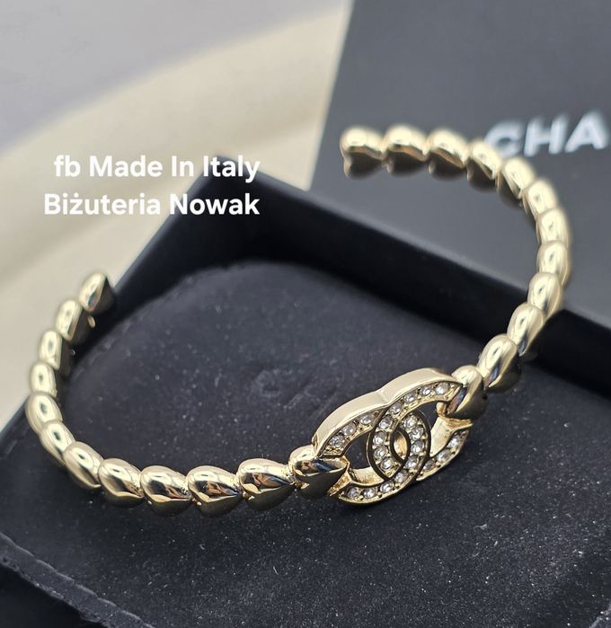 Bransoletka cc chanel cyrkonie