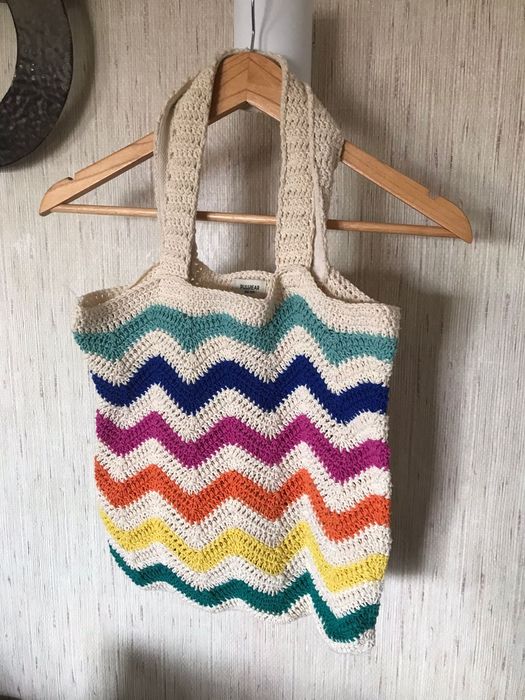 Saco tote bag crochet Pull&Bear