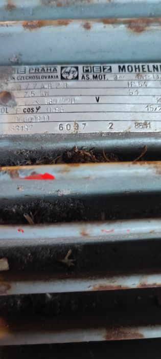 Silnik elektryczny trójfazowy 7,5 kw