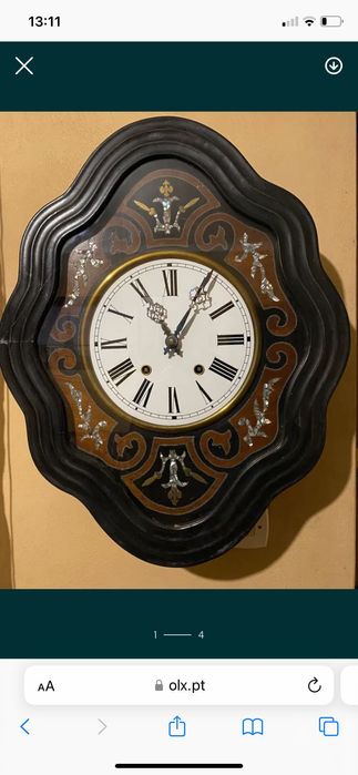 Antigo Relogio napoleão 3