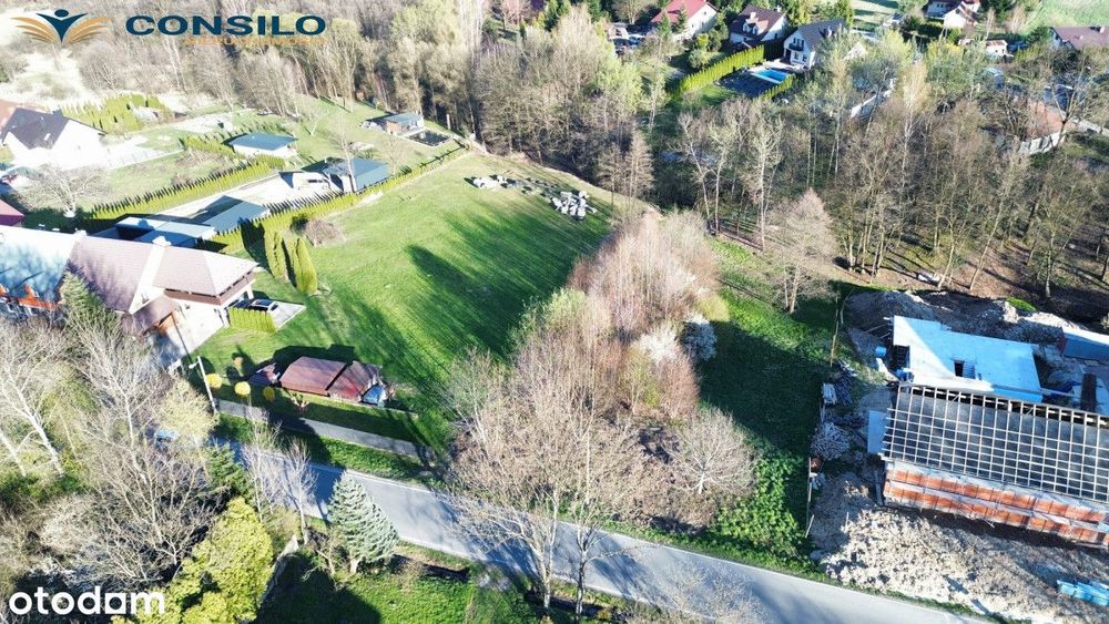 Widokowa działka budowlana pod Krakowem - Widok 3