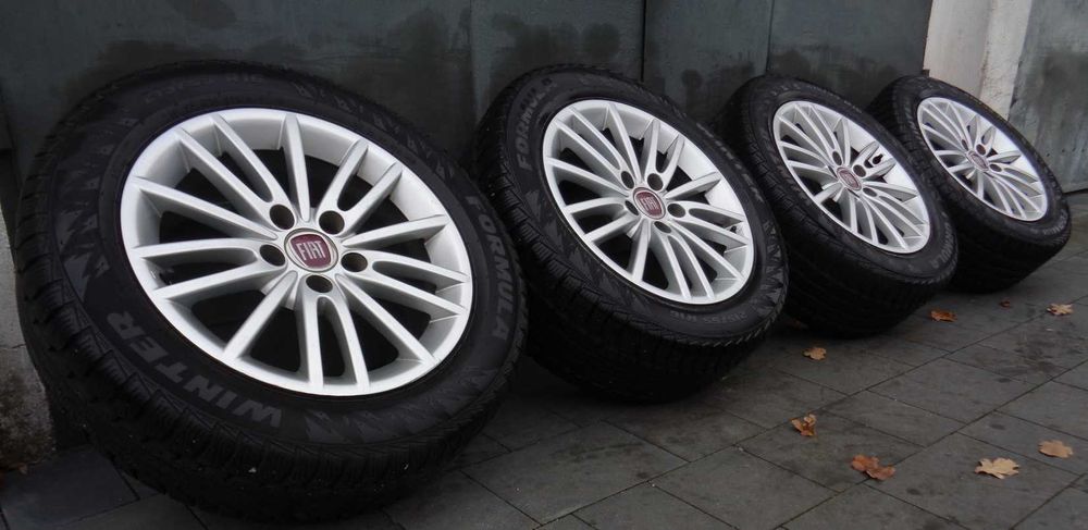 Alufelgi 16 cali 5x110 FIAT 500X, Croma, JEEP, Opel, Saab opony zimowe