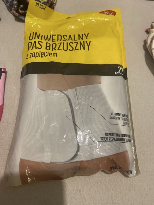 Pas brzuszny 22 z zapieciem pas teresy