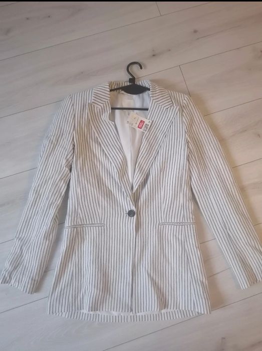 Żakiet w paski H&M