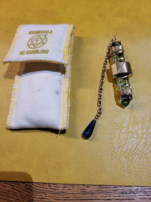 Eteryczny Tkacz w Złocie - Aqua Siberian Budda Maitreja 3,5"