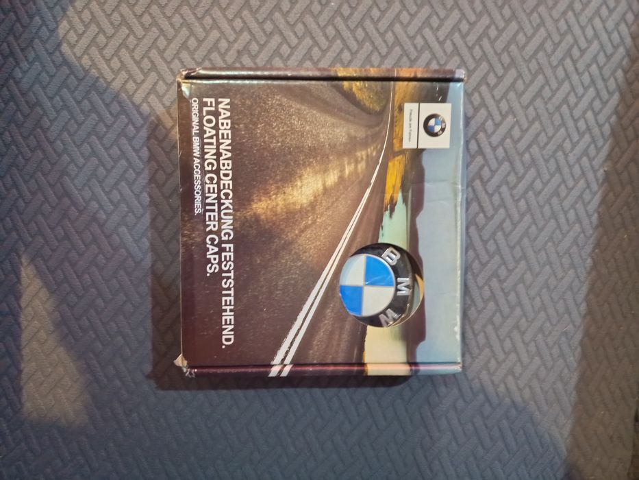 conjunto de 4 tampas centrais flutuantes para jantes da BMW