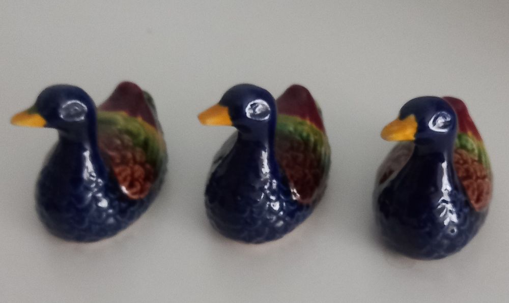 3 Ceramic Ducks428624060792197120