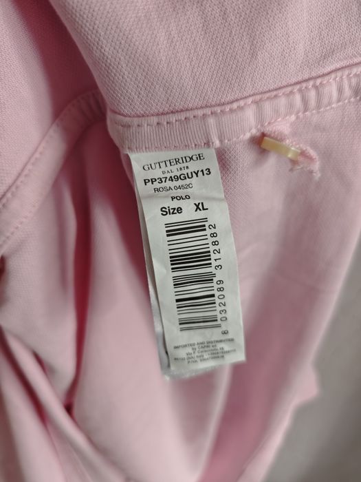 Nowa męska koszulka polo Gutteridge Regular Fit XL