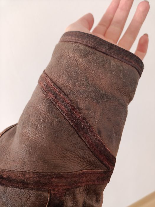 Kurtka skórzana lata 80