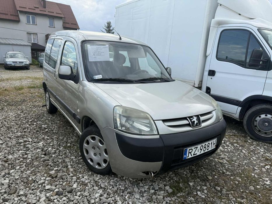 Peugeot Partner NIezawodny 1,9 D Belka po regeneracji Nowe Hamulce DOINWESTOWANY