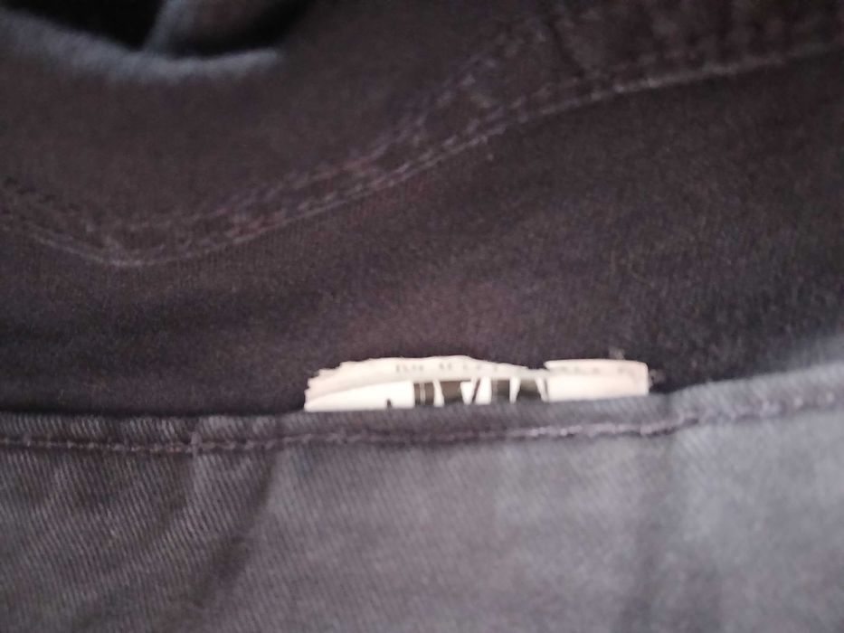 Mac czarne jeans 40/34 pas:2x50-53cm igła