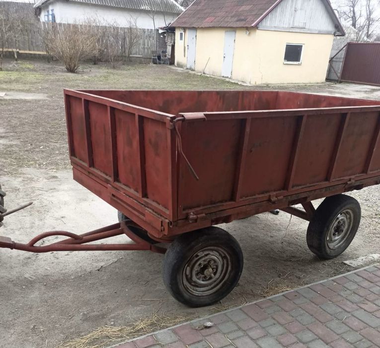 Причіп для трактора, самосвала, самоскид