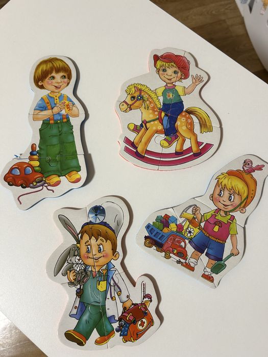 Пазли Dodo, Trefi, мякі пазли для найменших