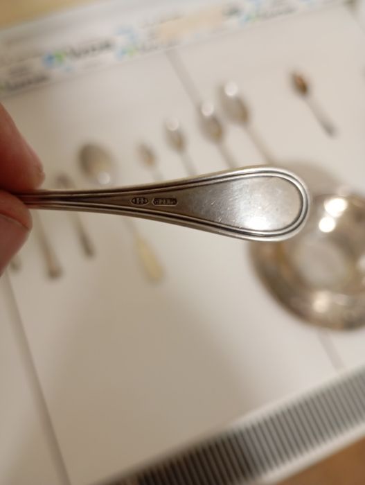 Срібне столове приладдя (925/875 проба) — антикваріат