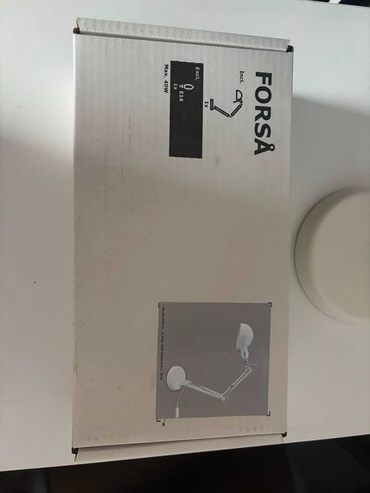 2 Candeeiros de secretária Forsa Ikea
