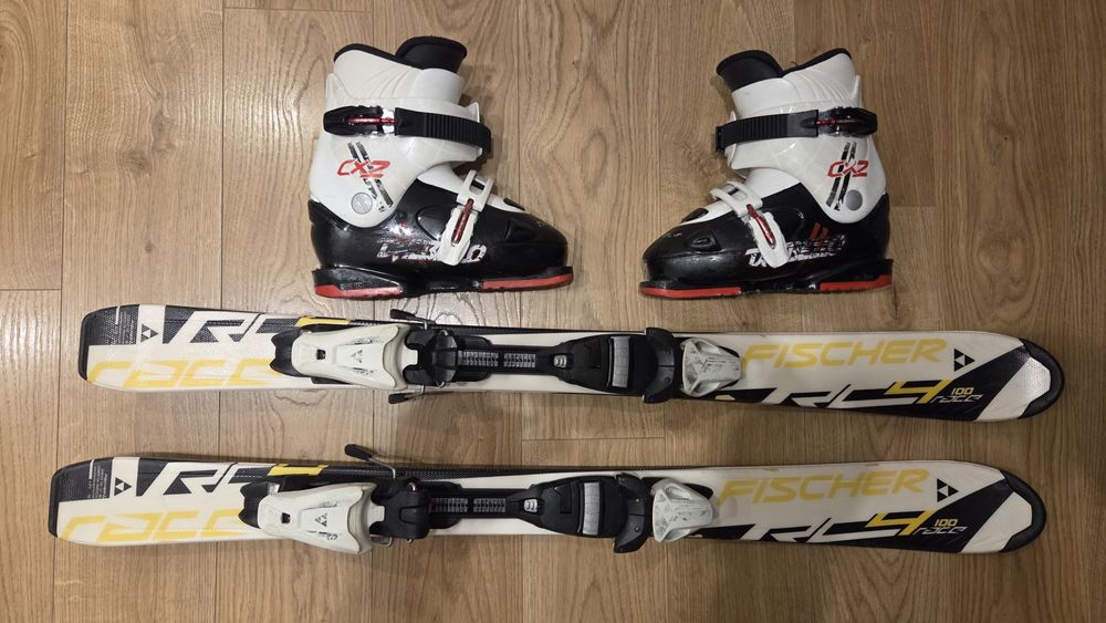 Narty + buty dzieciece