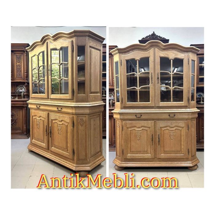 Вітрина дуб сервант дерево 3658