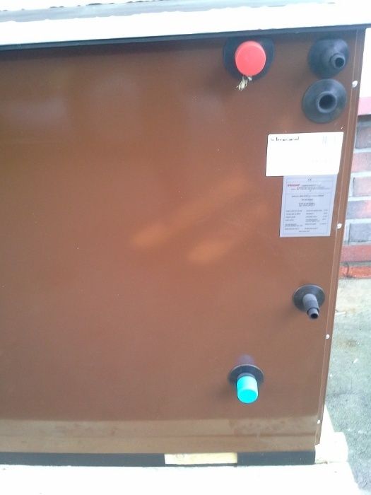 Termomont Temy + PRO 25 kocioł kuchenny, kuchnia z c.o. brąz lewa