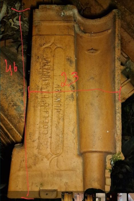 Telha de barro Coelho da Silva juncal