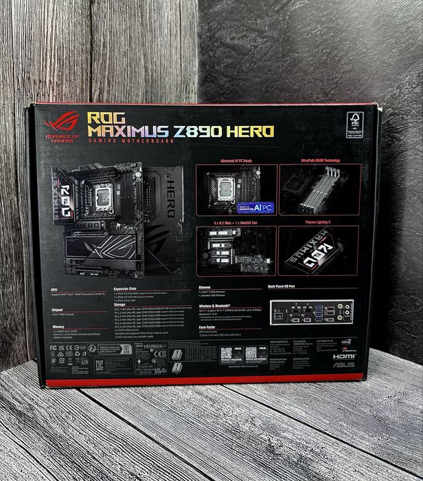 Материнская плата ASUS ROG Maximus Z890 Hero 1 шт. NEW!