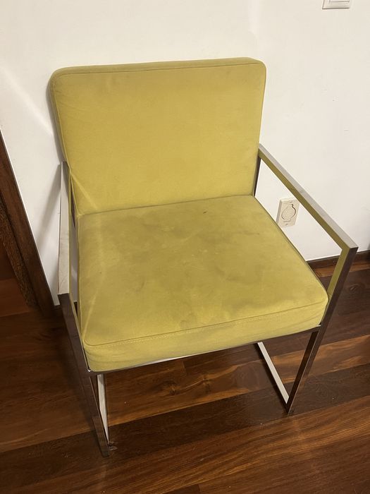 Cadeiras interdesign com pe inox