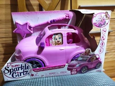 Sparkle grilz duży samochód zdalnie sterowany z różdzkądla lalek