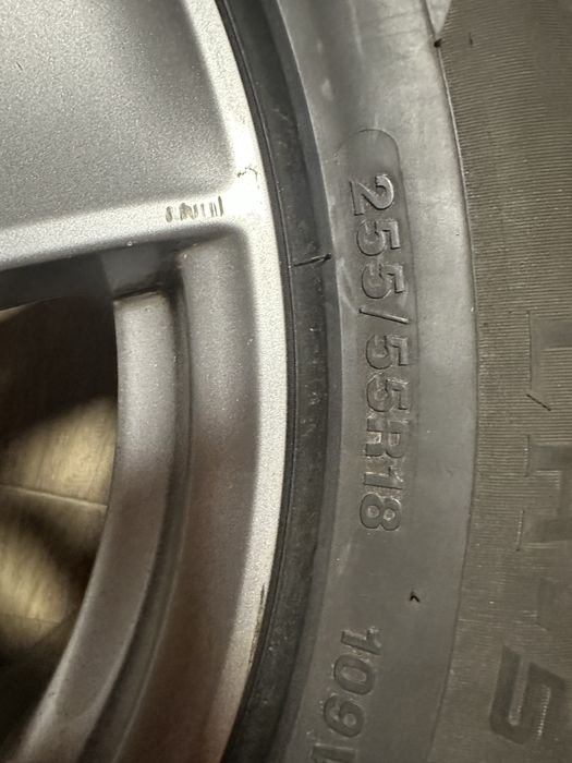 Диски + гума (літні колеса) 255/55r18 Bmw x5 e53-70