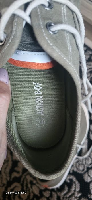 Trampki chłopięce 34