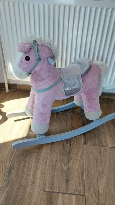 Konik bujany Milly Mally różowy