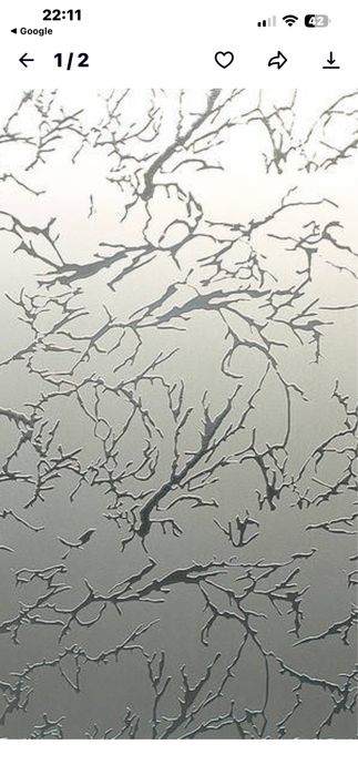 Скло матове для дверей. Нарізка скла.