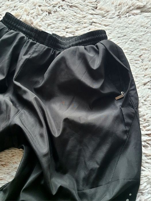 Męskie spodnie ocieplane, ortalionowe