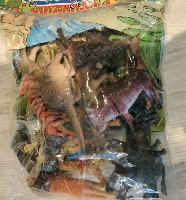 Zwierzęta dzikie 20 sztuk