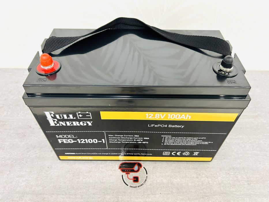 ‼️100 А 12В LiFePo4 АКБ литий акумулятор для ДБЖ ИБП инвертора станции