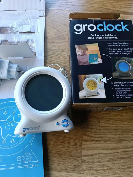 Relógio Infantil Groclock – Treinador de Sono para crianças