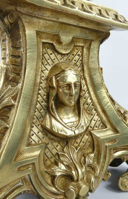 LICHTARZ świecznik mosiądz Jezus Maryja Oko Amor 72 cm PASCHAŁ