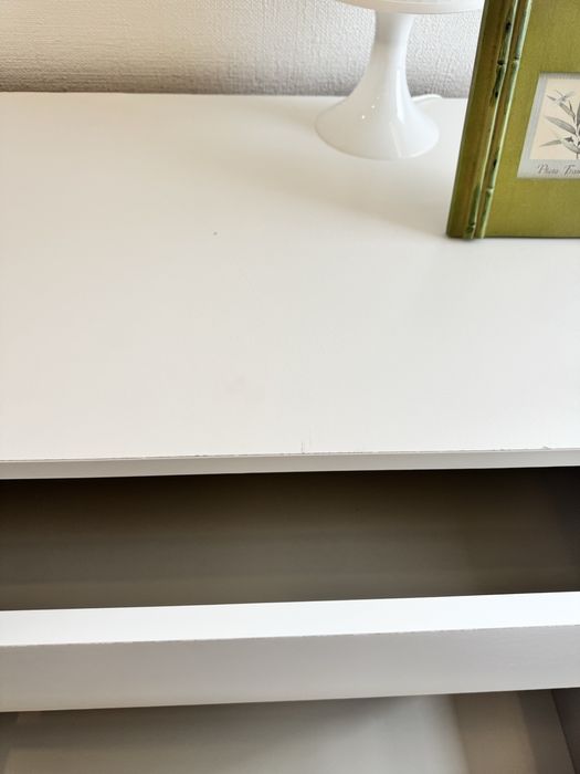 Conjunto de 2 cómodas IKEA MALM brancas