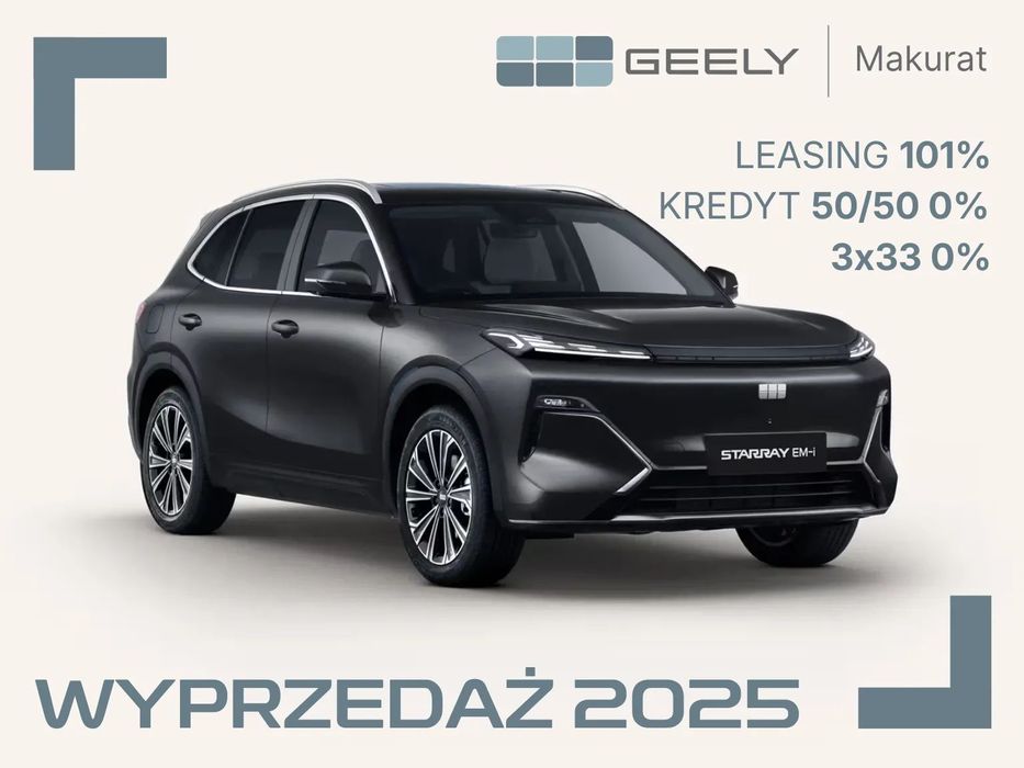 Geely Starray Starray EM-i MAX | Brązowe wnętrze | Od ręki | Makurat Trójmiasto
