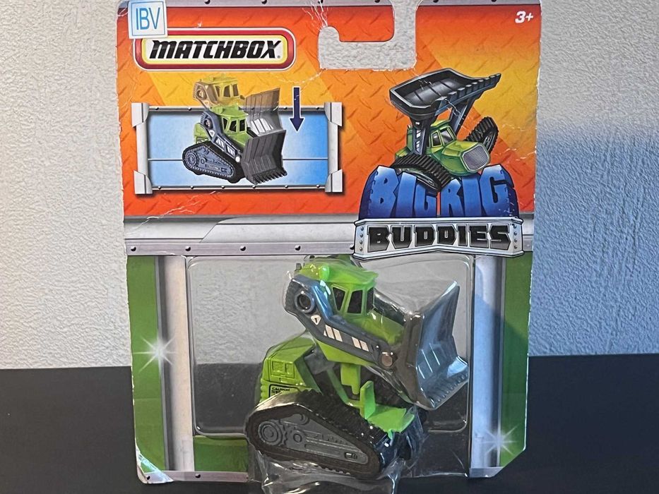 Matchbox Ruchome pojazdy Bus Spycharka Śmieciarka Robot
