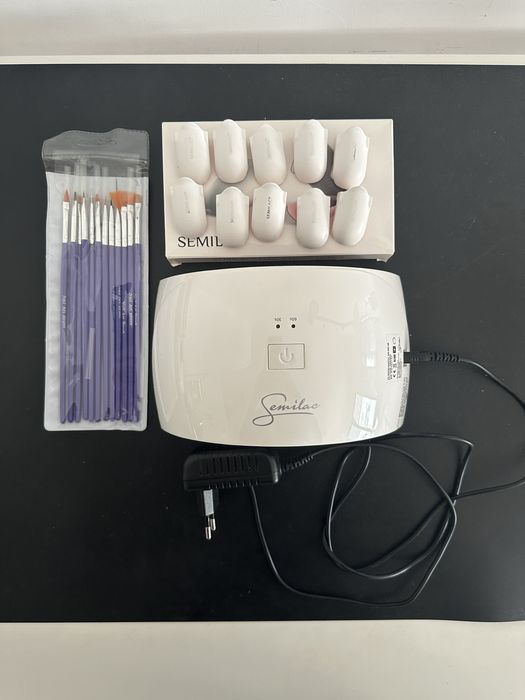 Lampa hybrydowa plus zestaw pedzelkow i klipsow