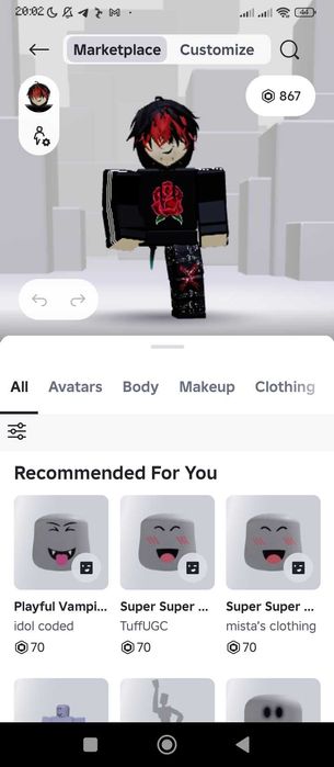 Аккаунт у роблокс з корблоксом