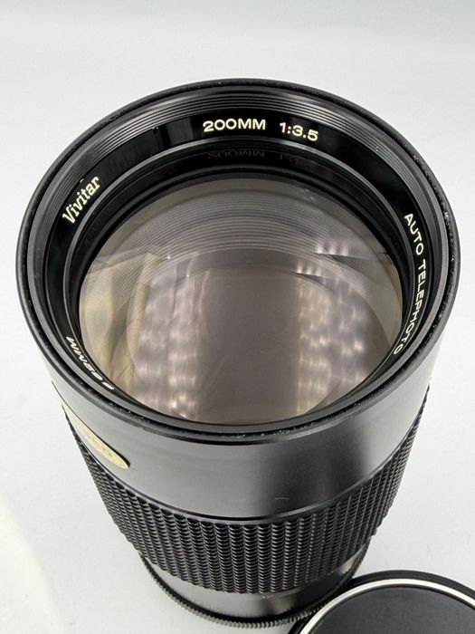 Vivitar 200mm f3.5 Olympus OM teleobiektyw manualny