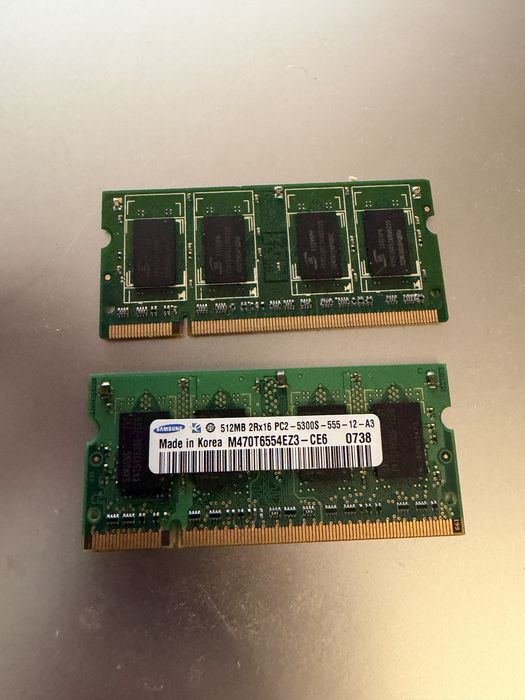 Memoria ram 512 mb