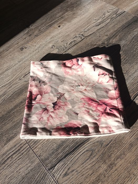Czapka, szalik handmade komplet dwustronne dla dziewczynki