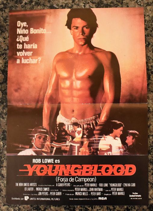 Cinema: Poster "Youngblood" (1986)