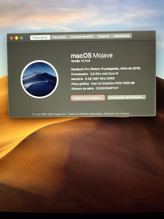 Apple MacBook Pro 2015